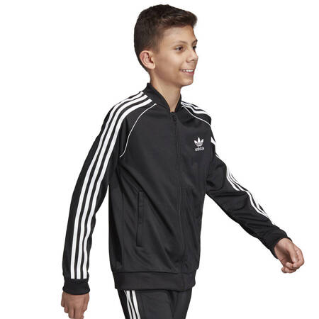 Bluza dla dzieci adidas Superstar Top czarna DV2896