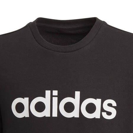 Bluza dla dzieci adidas YG Essentials Linear Sweat czarna EH6157