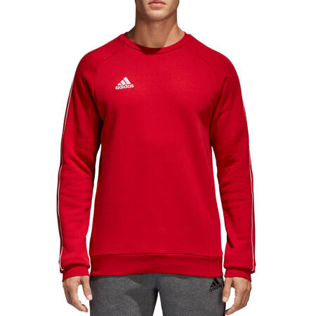Bluza męska adidas Core 18 Sweat Top czerwona CV3961