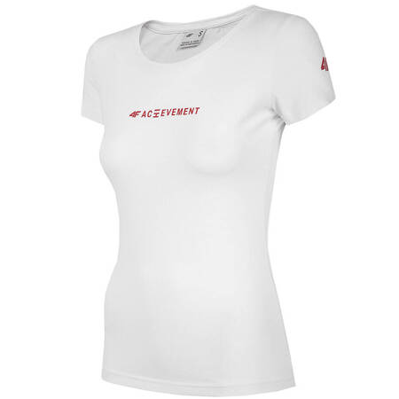 Koszulka damska 4F biała H4Z20 TSD020 10S