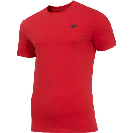 Koszulka męska 4F czerwona H4Z19 TSM070 62S