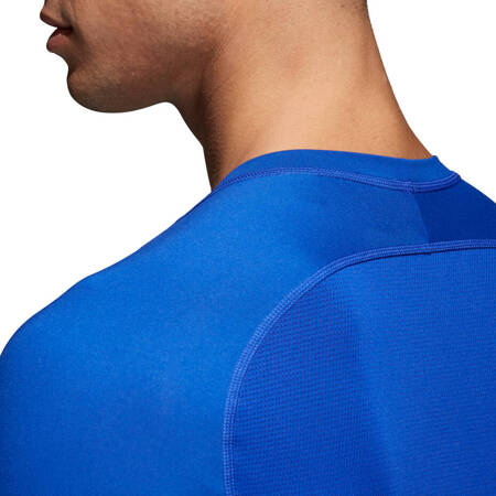 Koszulka męska adidas Alphaskin Sport LS Tee niebieska CW9488