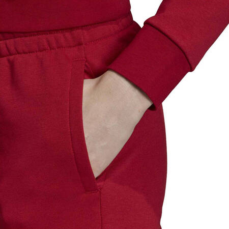 Spodnie damskie adidas W Essentials Linear Pant czerwone EI0656