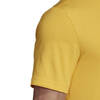 Koszulka męska adidas Essentials Linear Tee żółta FI0863